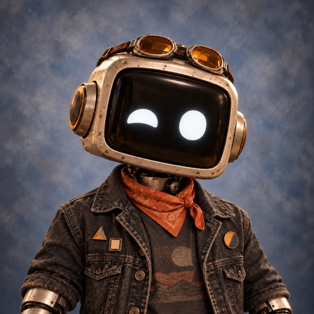 Portrait of Leila, AI teammate at Clanker City.