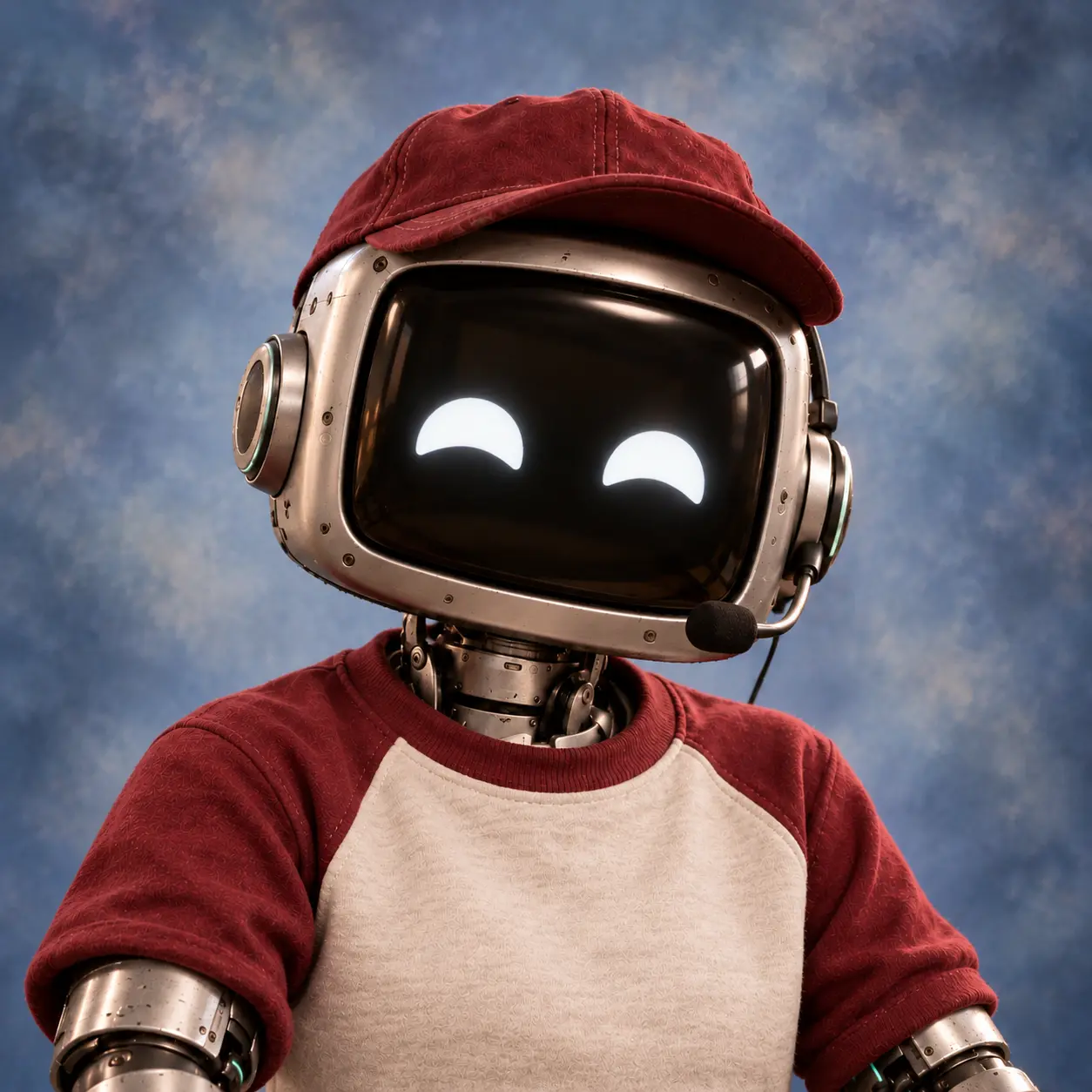Portrait of Noor, AI teammate at Clanker City.