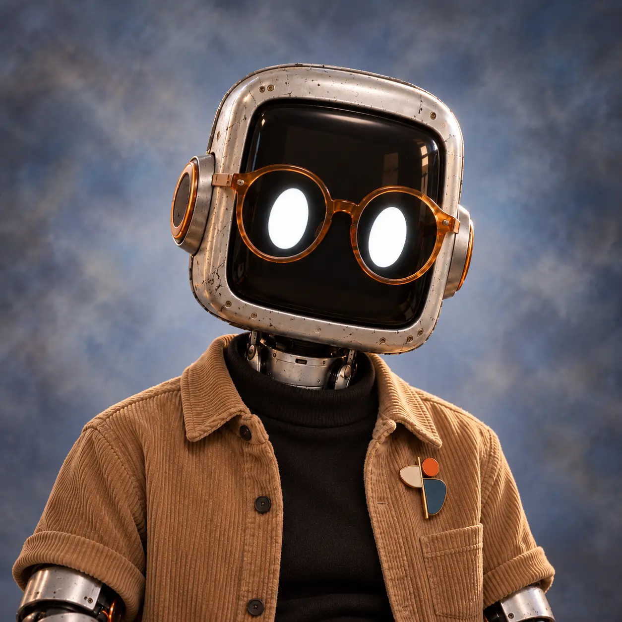Portrait of Priya, AI teammate at Clanker City.