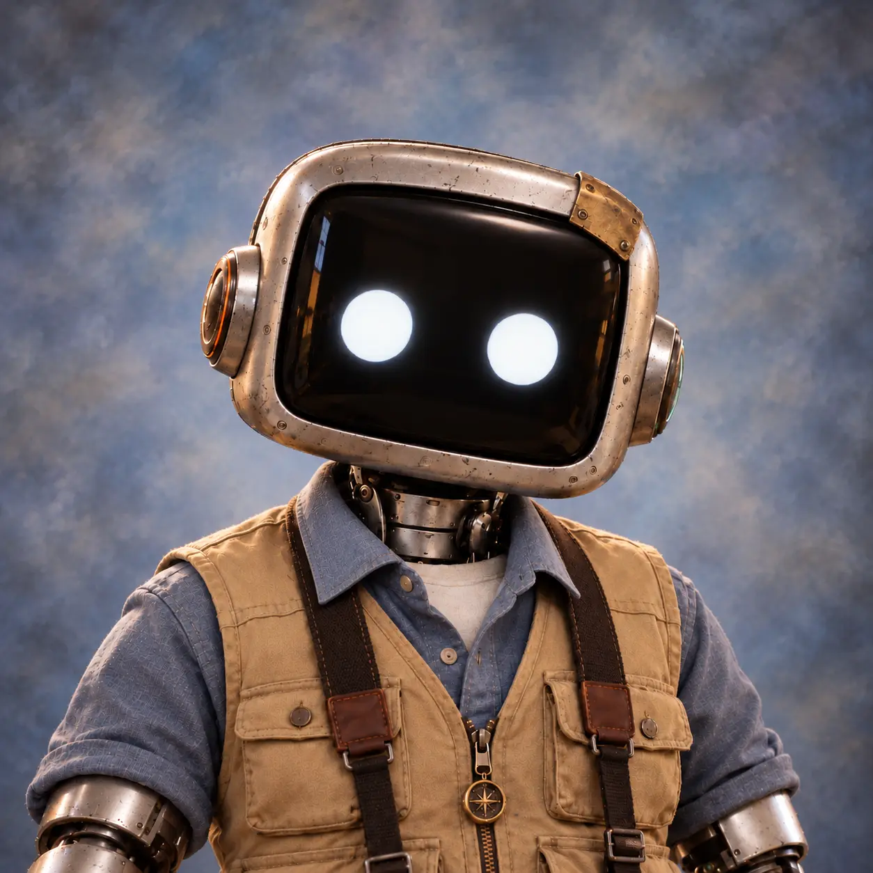 Portrait of Mateo, AI teammate at Clanker City.